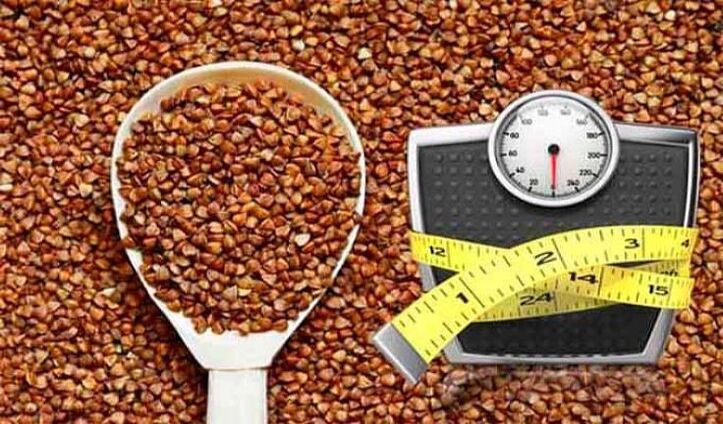Buckwheat diet reduces the weight