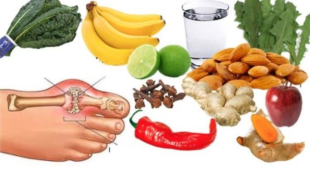 Patients with gout are prescribed a gentle diet