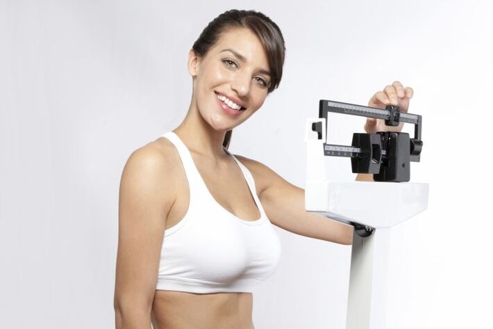 measurement of weight during a drinking diet